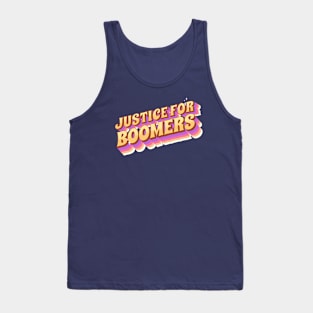 Justice for Boomers Tank Top